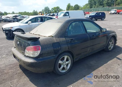 2007 Subaru Impreza 2.5I z USA, uszkodzony, nr VIN JF1GD61677H508556